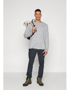 CAMISETA LARGA TRANSPIRABLE PATAGONIA COLOR GRIS