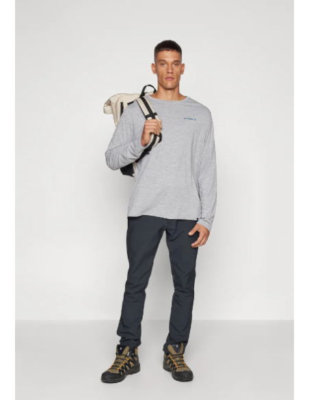 CAMISETA LARGA TRANSPIRABLE PATAGONIA COLOR GRIS