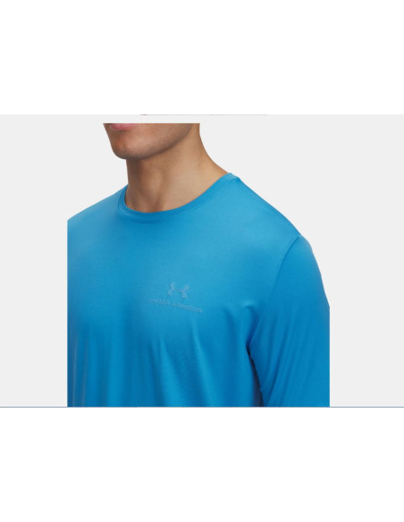 CAMISETA MANGA CORTA TRASPIRABLE TECH UNDER ARMOUR AZUL