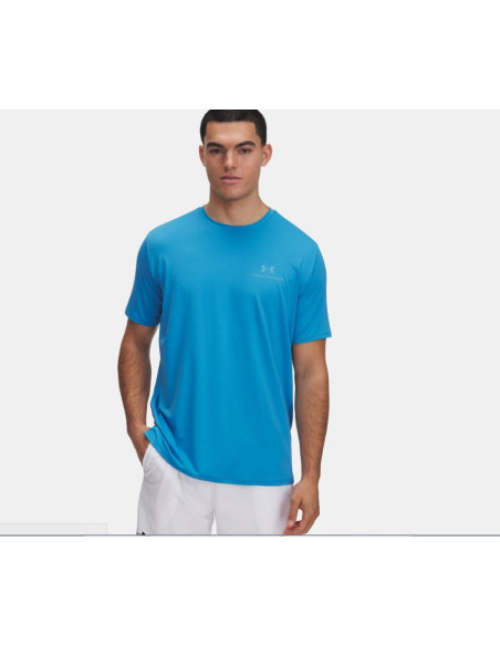 CAMISETA MANGA CORTA TRASPIRABLE TECH UNDER ARMOUR AZUL