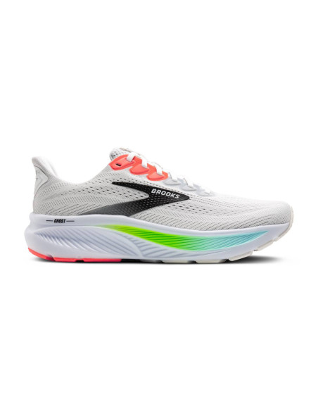 ZAPATILLA RUNNING BROOKS GHOST 17 GRIS