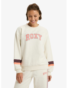 SUDADERA ROXY ESSENTIAL ENERGY BEIGE