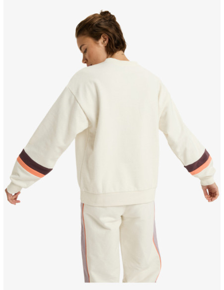 SUDADERA ROXY ESSENTIAL ENERGY BEIGE