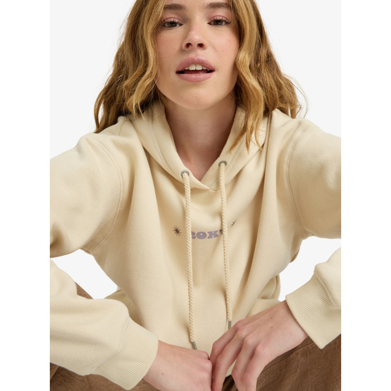 SUDADERA ROXY SURF STOKED BEIGE