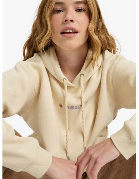 SUDADERA ROXY SURF STOKED BEIGE