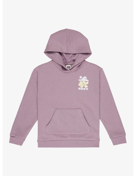 SUDADERA ROXY SURF FEELING BRUSHED LILA