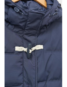 ABRIGO/PLUMIFERO DE MUJER COLOR MARINO MARCA BATELA 2