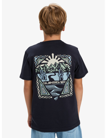 CAMISETA C QUIKSILVER LISA NÑO NGR´25