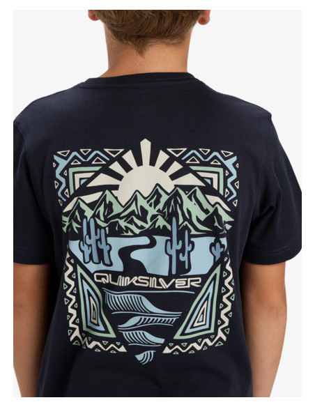 CAMISETA C QUIKSILVER LISA NÑO NGR´25
