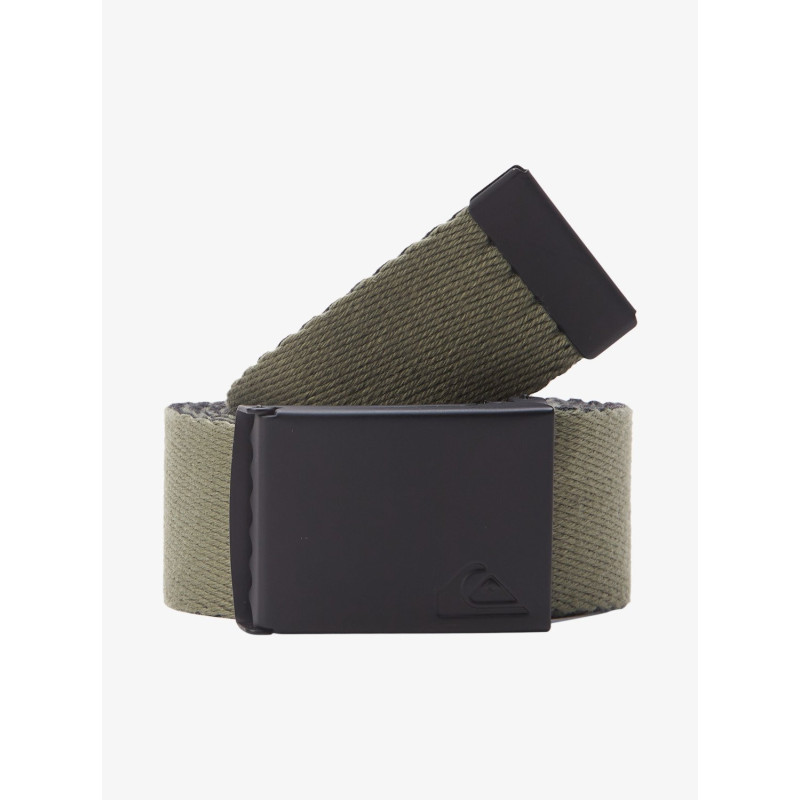 CINTURON REVERSIBLE DE QUIKSILVER NEGRO/KAKI