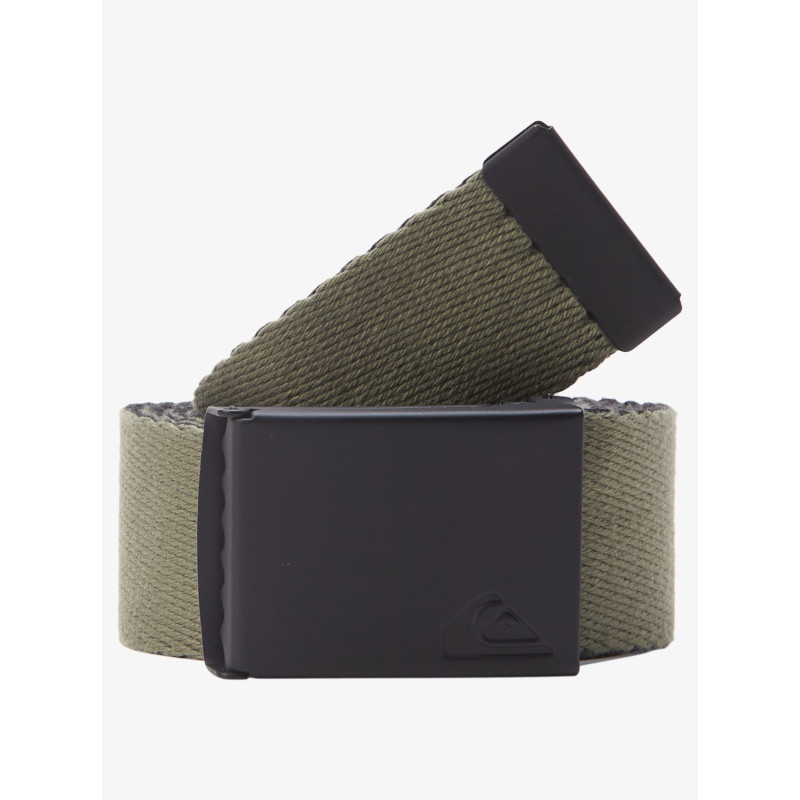 CINTURON REVERSIBLE DE QUIKSILVER NEGRO/KAKI