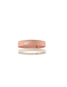 Cinta de Pelo Nike Flex Headband 2Pk Beige