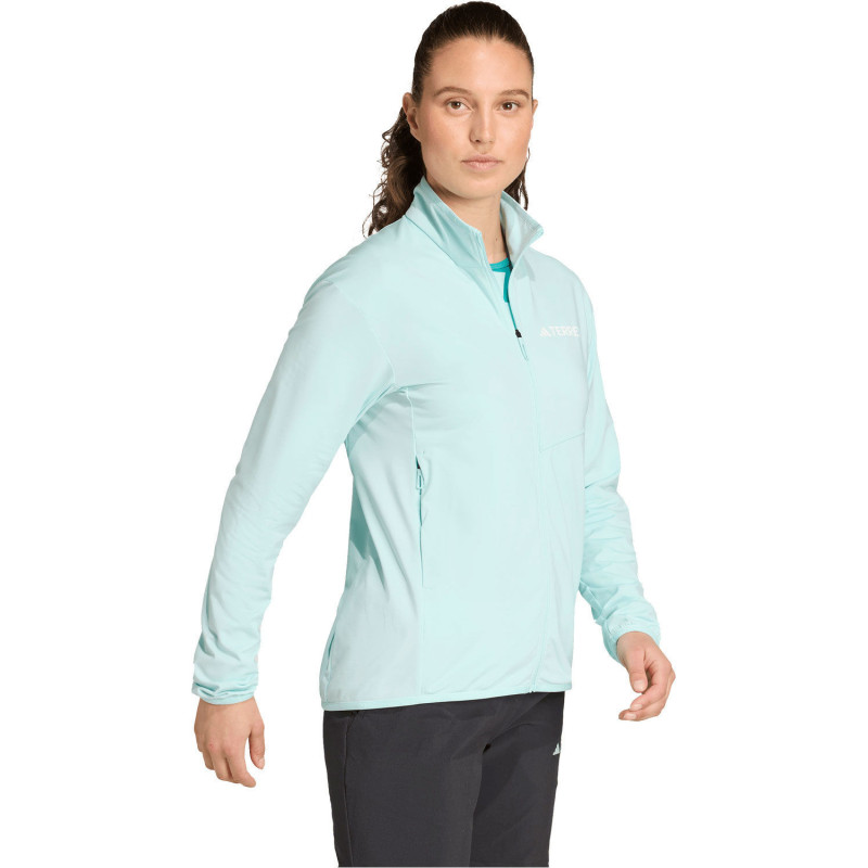 CHAQUETA FINA ADIDAS TERREX TURQUESA