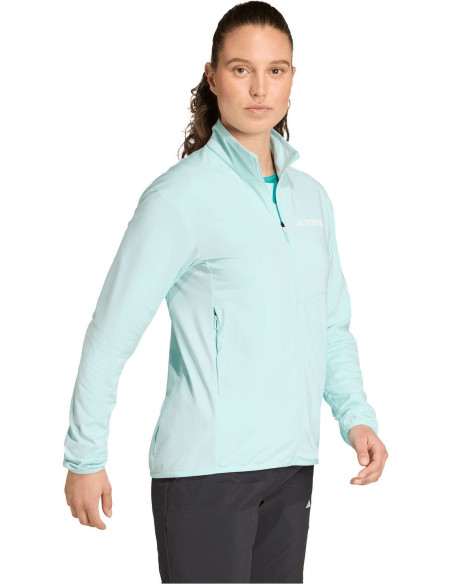 CHAQUETA FINA ADIDAS TERREX TURQUESA