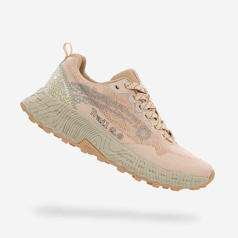 Zapatilla Waterproof Trail Running Terra 2.0 AT176 BEIGE