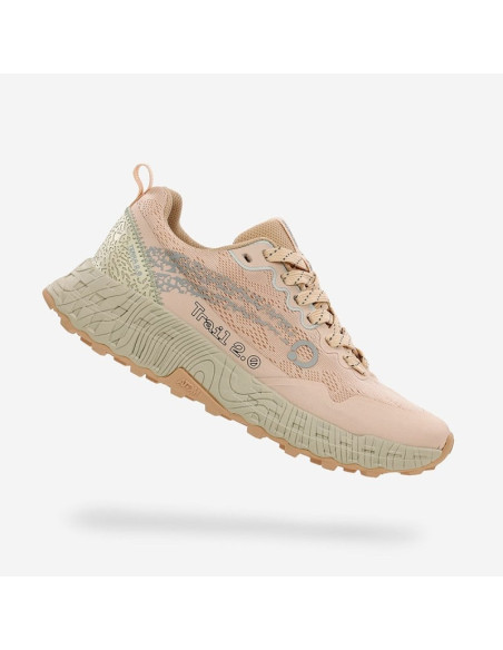 Zapatilla Waterproof Trail Running Terra 2.0 AT176 BEIGE