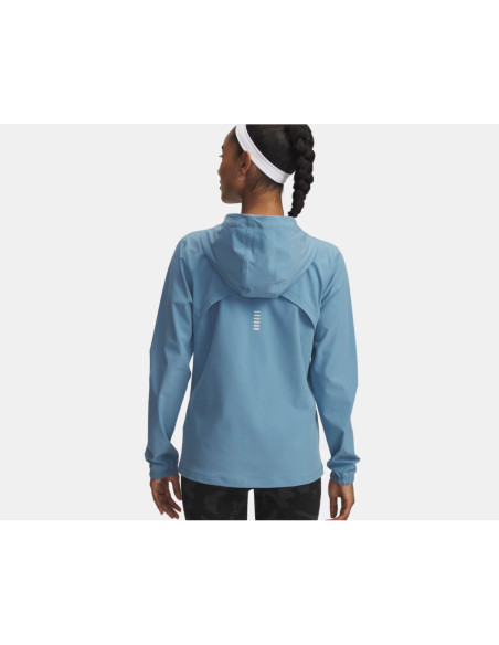 CHAQUETA ELASTICA UNDER ARMOUR COLOR AZUL