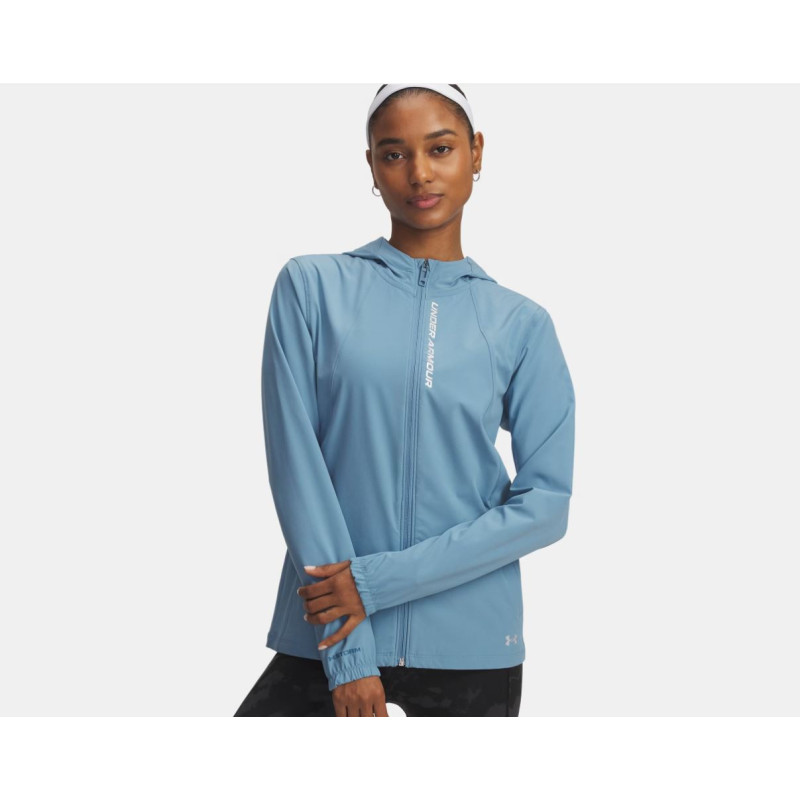 CHAQUETA ELASTICA UNDER ARMOUR COLOR AZUL