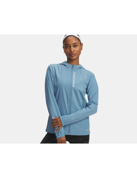 CHAQUETA ELASTICA UNDER ARMOUR COLOR AZUL