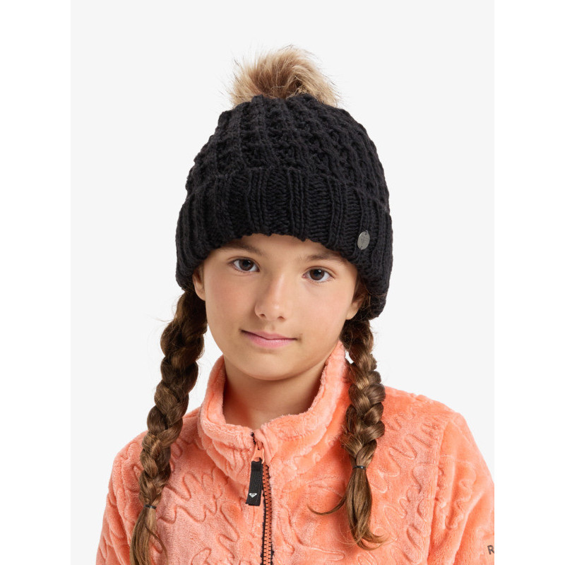 GORRO LANA POMPOM PELO NÑA