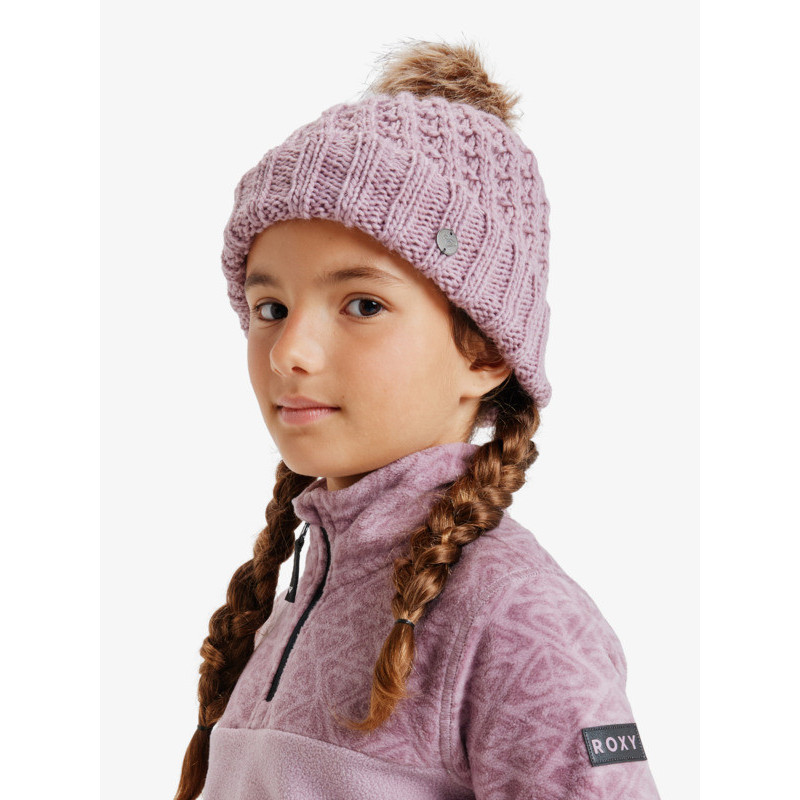 GORRO LANA POMPOM PELO NÑA