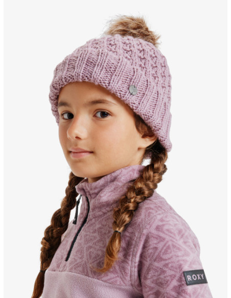 GORRO LANA POMPOM PELO NÑA
