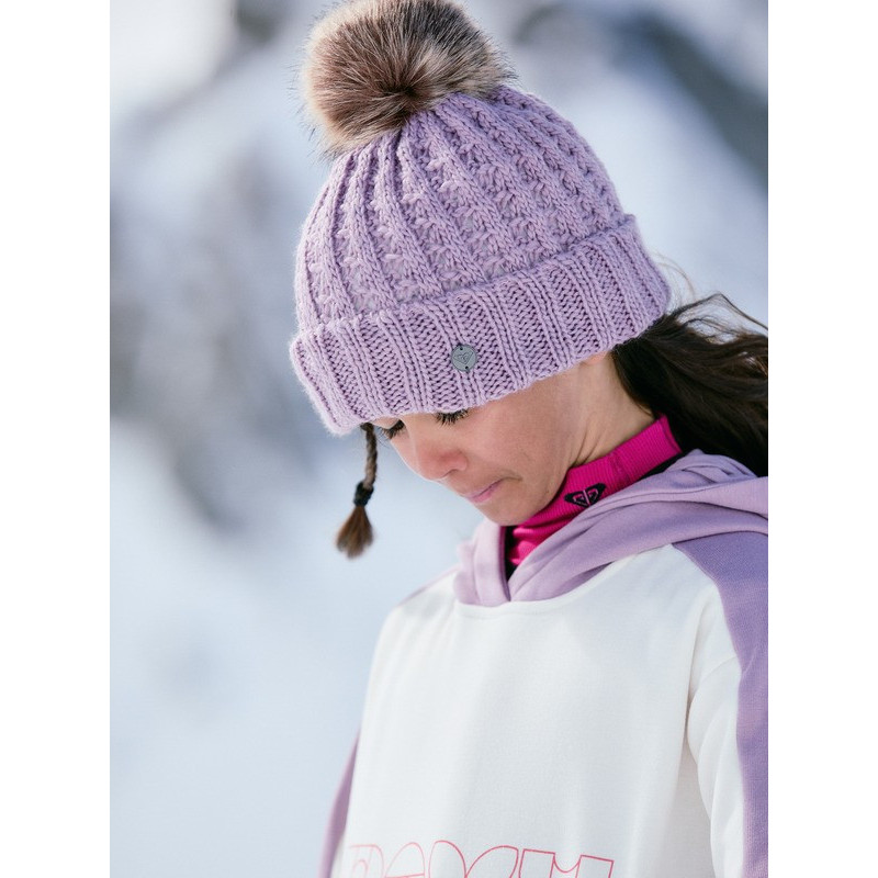 GORRO LANA POMPOM PELO NÑA