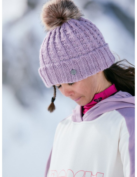 GORRO LANA POMPOM PELO NÑA