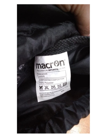 MOCHILA SACO SECILLA NGR/BL MACROM