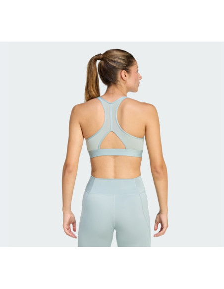 TOP POWERREACT BIG LOGO MARCA ADIDAS COLOR TURQUESA