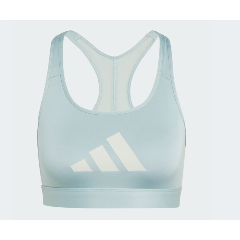 TOP POWERREACT BIG LOGO MARCA ADIDAS COLOR TURQUESA