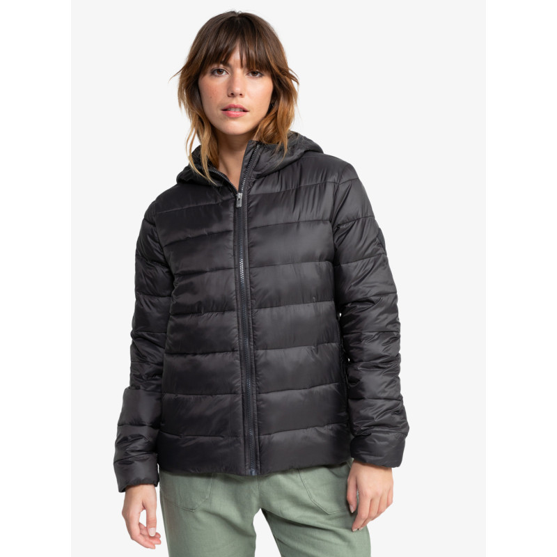 CAZADORA TIPO PLUMI NGR LISO TXANO ROXY´25