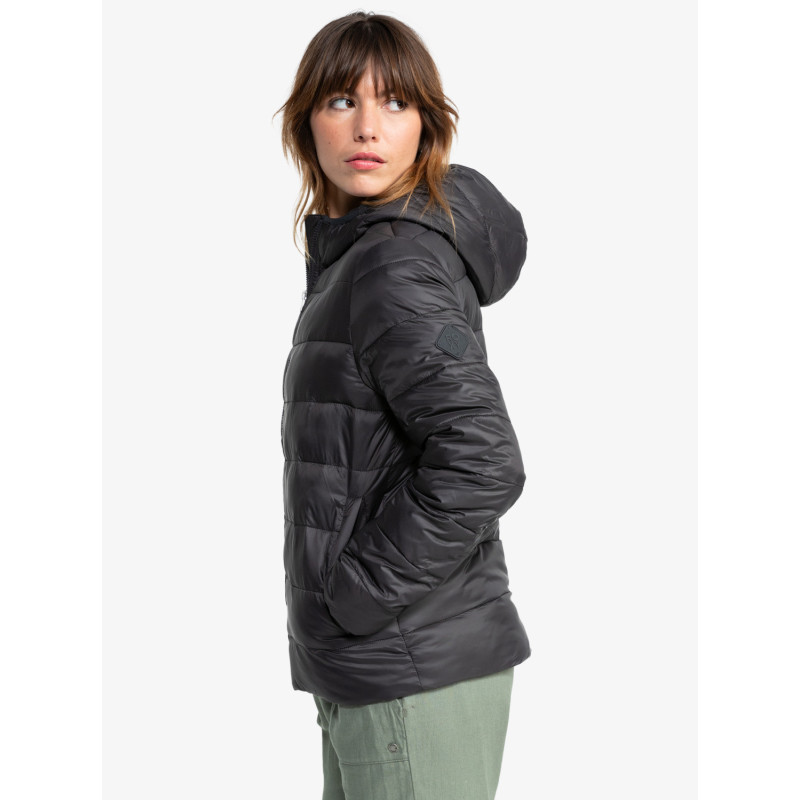CAZADORA TIPO PLUMI NGR LISO TXANO ROXY´25
