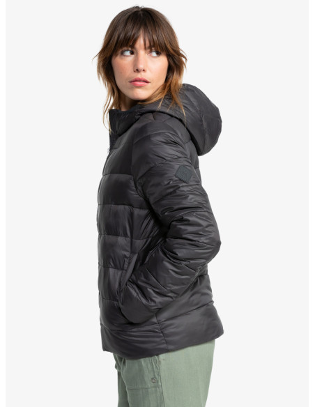 CAZADORA TIPO PLUMI NGR LISO TXANO ROXY´25