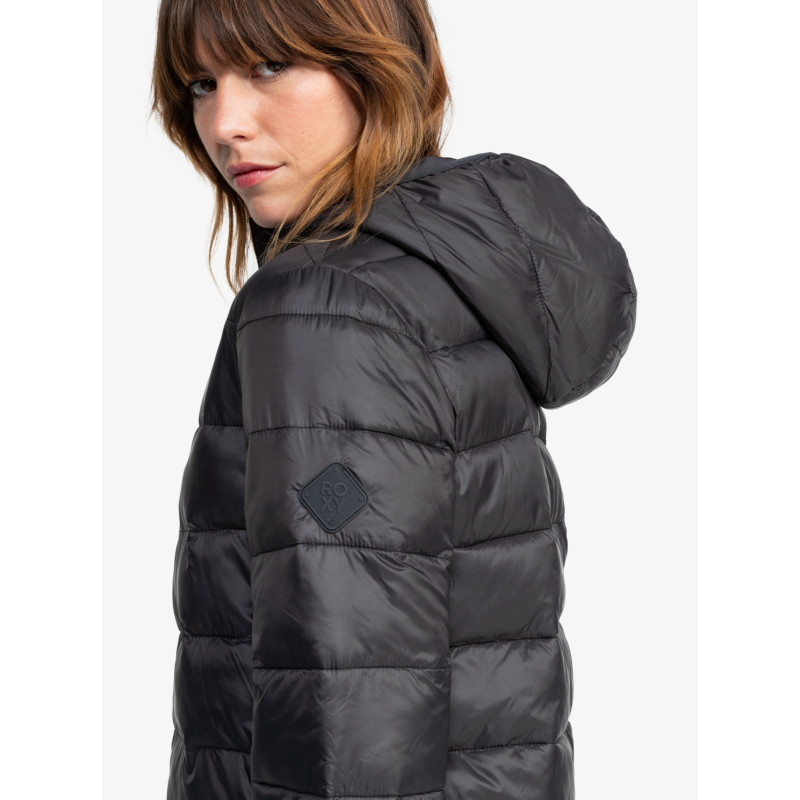 CAZADORA TIPO PLUMI NGR LISO TXANO ROXY´25