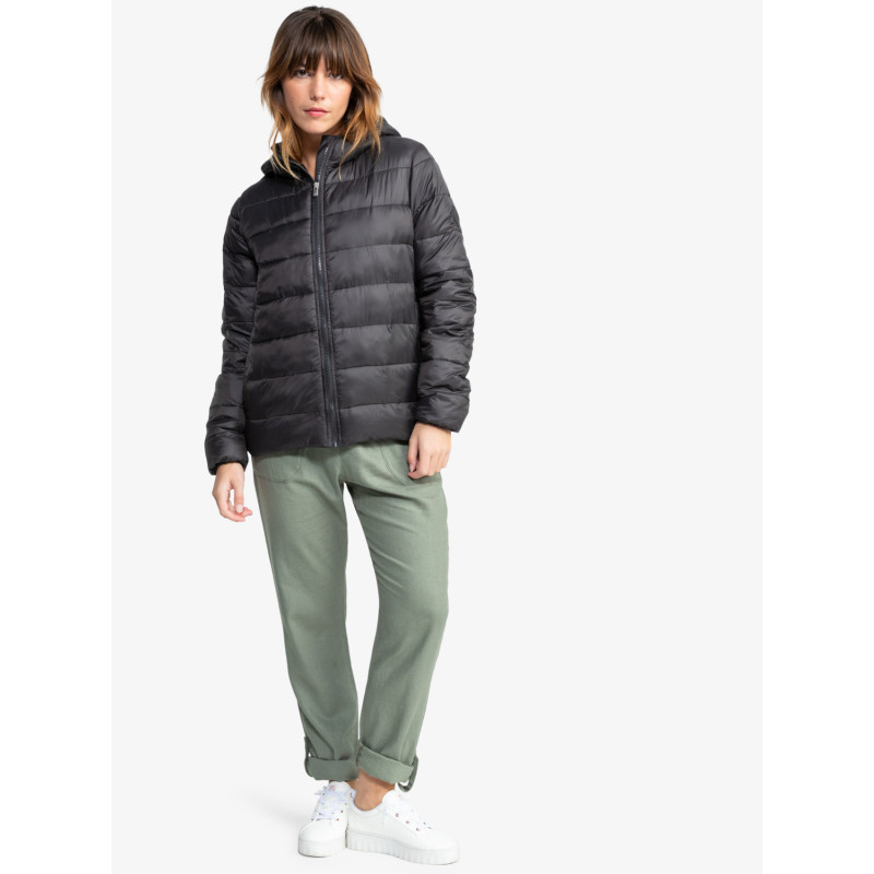 CAZADORA TIPO PLUMI NGR LISO TXANO ROXY´25