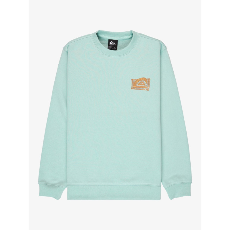 SUDADERA C/CAJA TURQUESA´26 MARCA QUIKSILVER