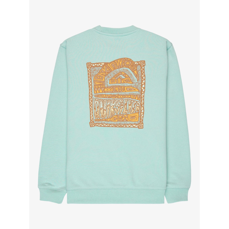 SUDADERA C/CAJA TURQUESA´26 MARCA QUIKSILVER