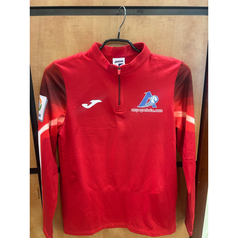 SUDADERA PELOTA  ASPE TEMPORADA 2025/2026 JOMA ROJO NIÑO Y ADULTO