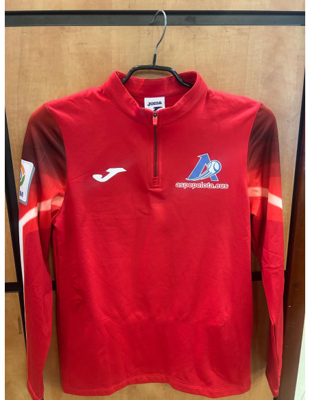 SUDADERA PELOTA  ASPE TEMPORADA 2025/2026 JOMA ROJO NIÑO Y ADULTO