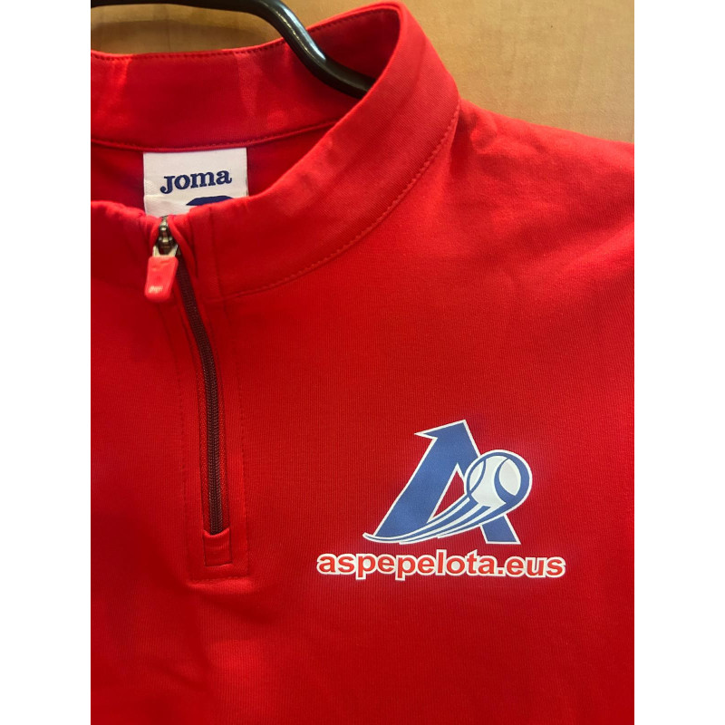 SUDADERA PELOTA  ASPE TEMPORADA 2025/2026 JOMA ROJO NIÑO Y ADULTO