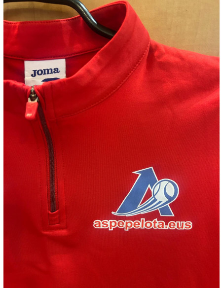 SUDADERA PELOTA  ASPE TEMPORADA 2025/2026 JOMA ROJO NIÑO Y ADULTO