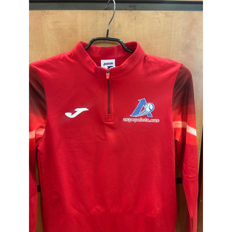 SUDADERA PELOTA  ASPE TEMPORADA 2025/2026 JOMA ROJO NIÑO Y ADULTO