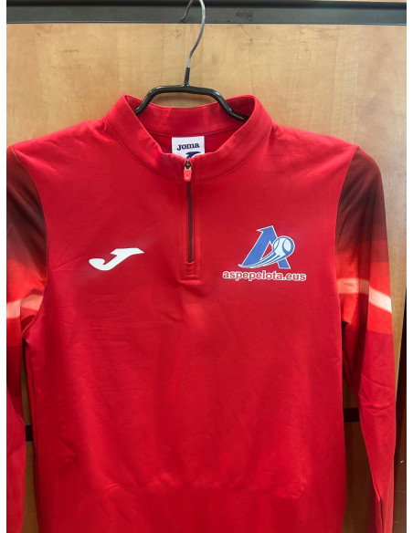 SUDADERA PELOTA  ASPE TEMPORADA 2025/2026 JOMA ROJO NIÑO Y ADULTO
