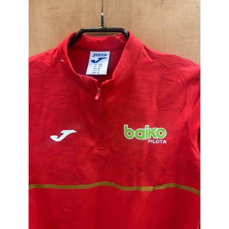 SUDADERA PELOTA  BAIKO TEMPORADA 2025/2026 JOMA ROJO NIÑO Y ADULTO