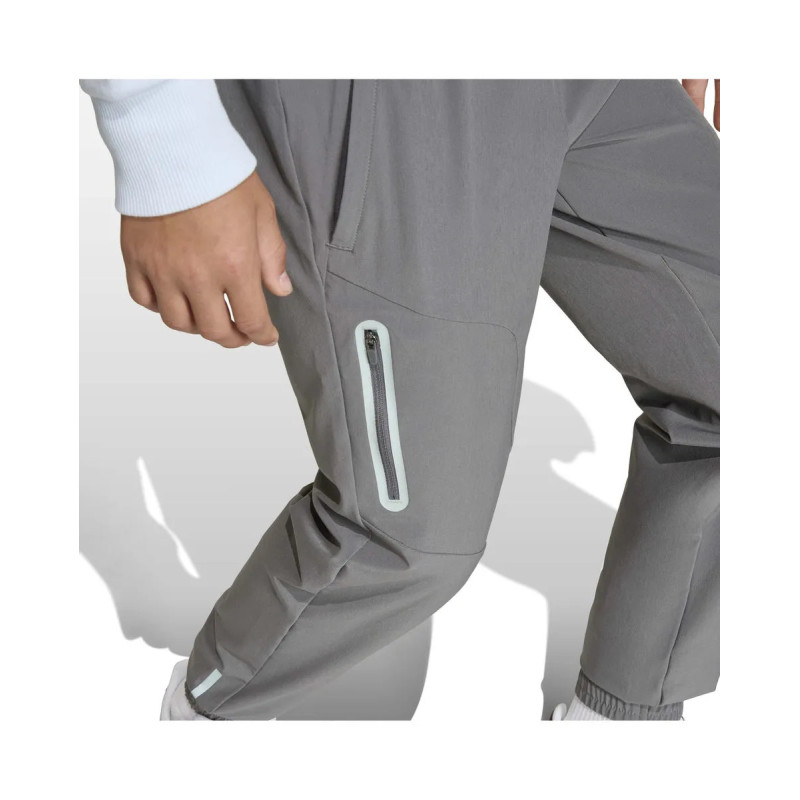 PANT L ELASTICO GRIS ADI NÑO´26