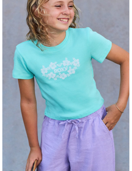 CAMI C TURQUESA NÑA ROXY´26