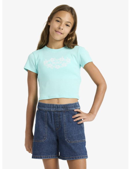 CAMI C TURQUESA NÑA ROXY´26