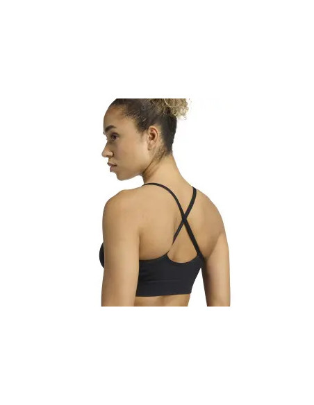 TOP TIRAS DEPORTIVO Sra NEGRO MARCA ADIDAS