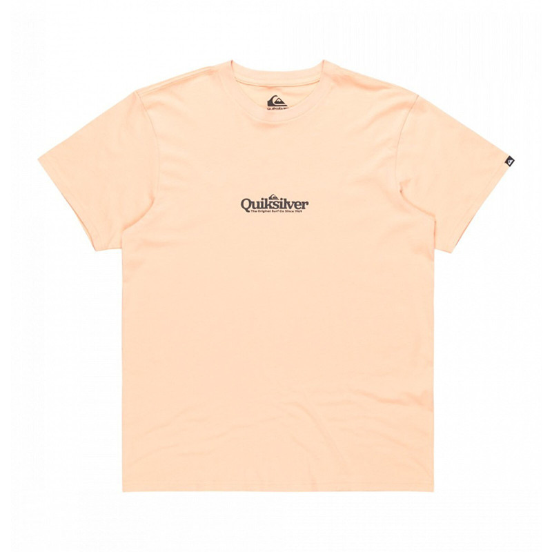 CAMISETA MANGA CORTA QUIKSILVER LOGO  PECHO COLOR NJA SUAVE